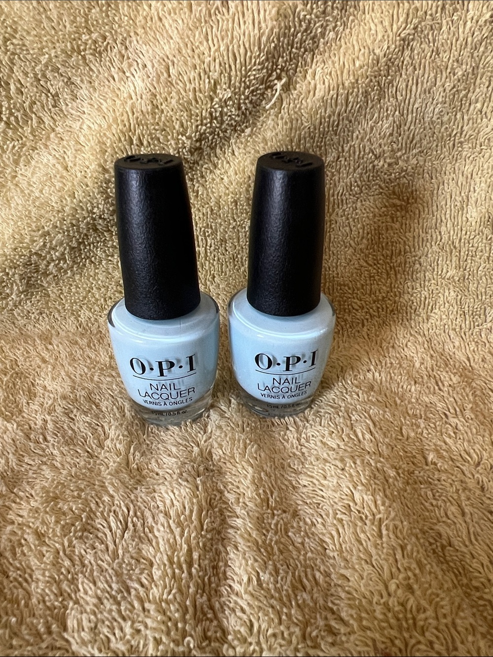 OPI Pale Baby Blue Nail Lacquer Duo